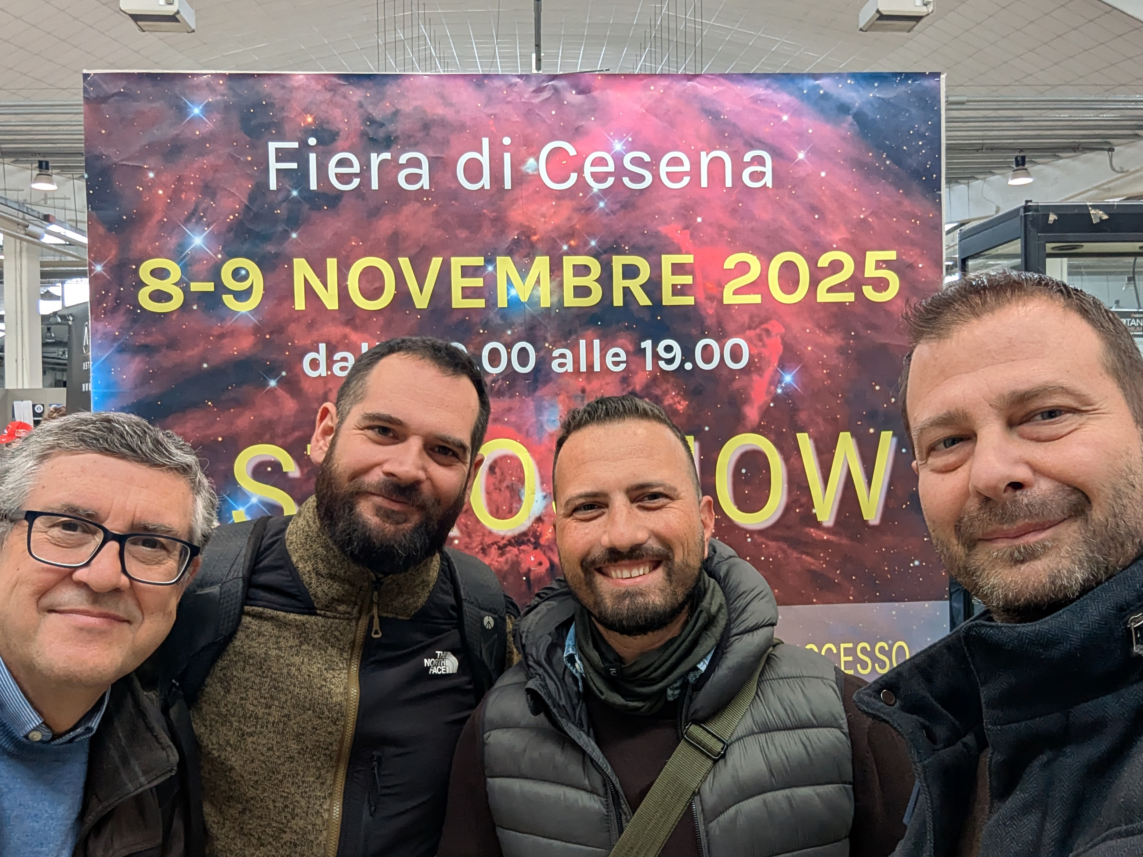 Foto di gruppo AstroBOH! - Cesana 2025